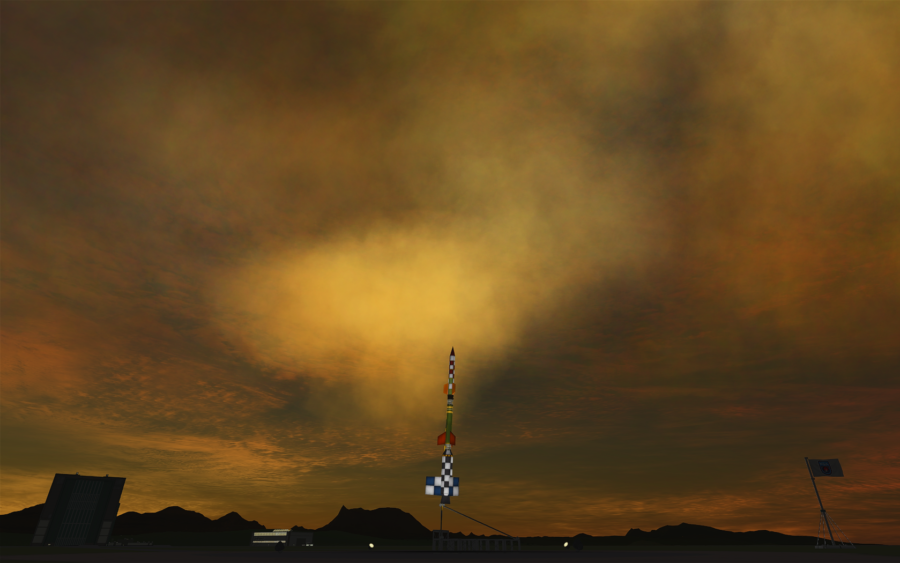Beautiful Sunset, Bad Rocket Conditions (4/10/17)