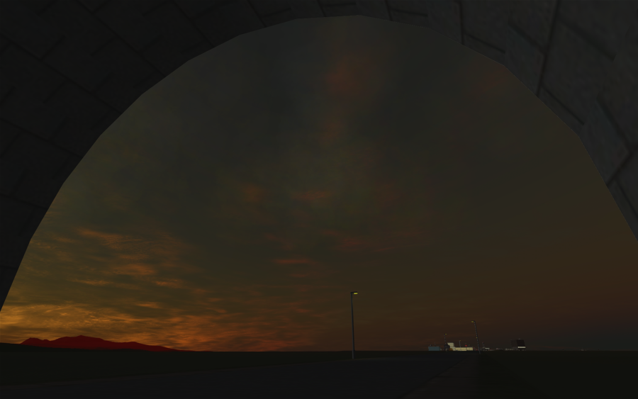 KSC Sunset (2/22/18)