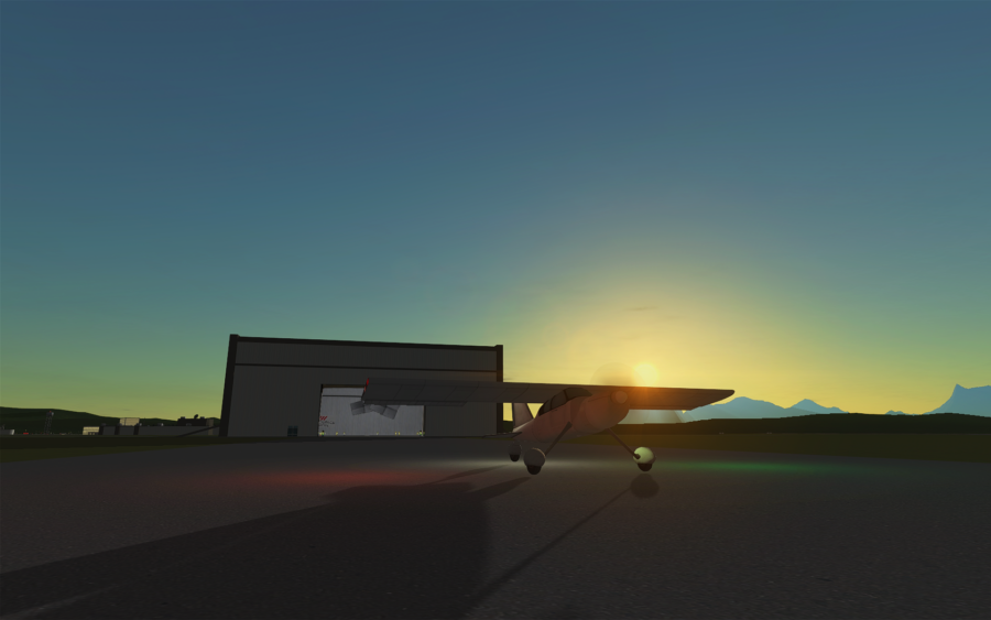 Sunset Taxi Out (3/17/17)