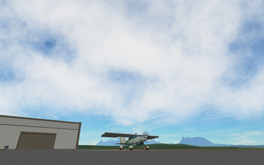 Taxiing Civvie, Hidden Mun (10/10/17)